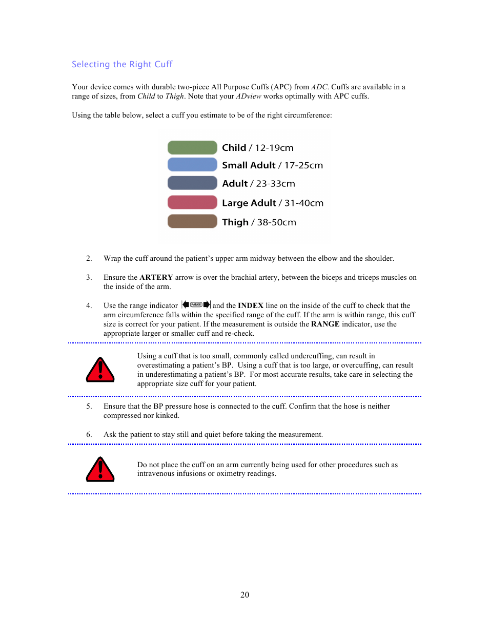 American Diagnostic Corporation (ADC) ADview Modular Diagnostic Station User Manual | Page 30 / 72