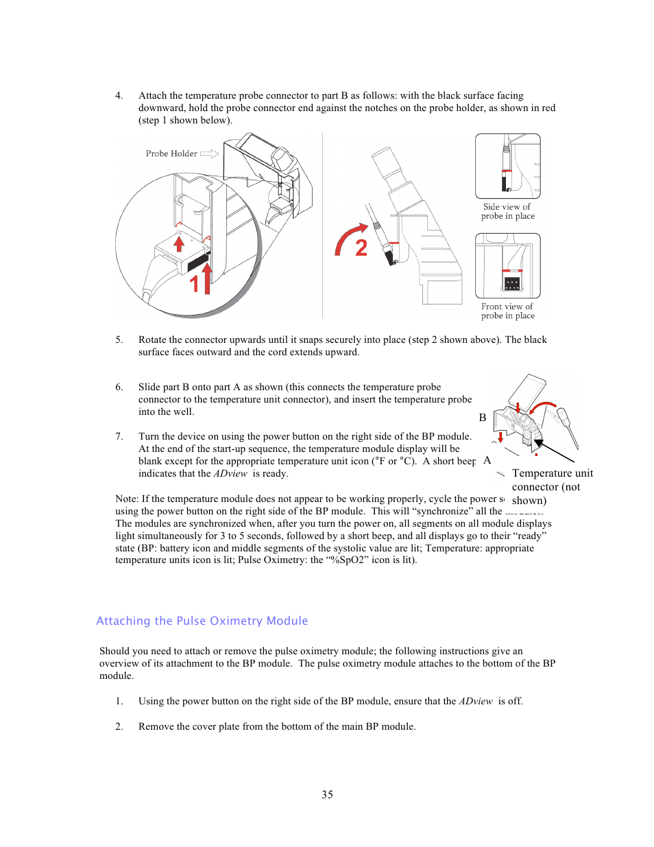 American Diagnostic Corporation (ADC) ADview Modular Diagnostic Station User Manual | Page 45 / 72