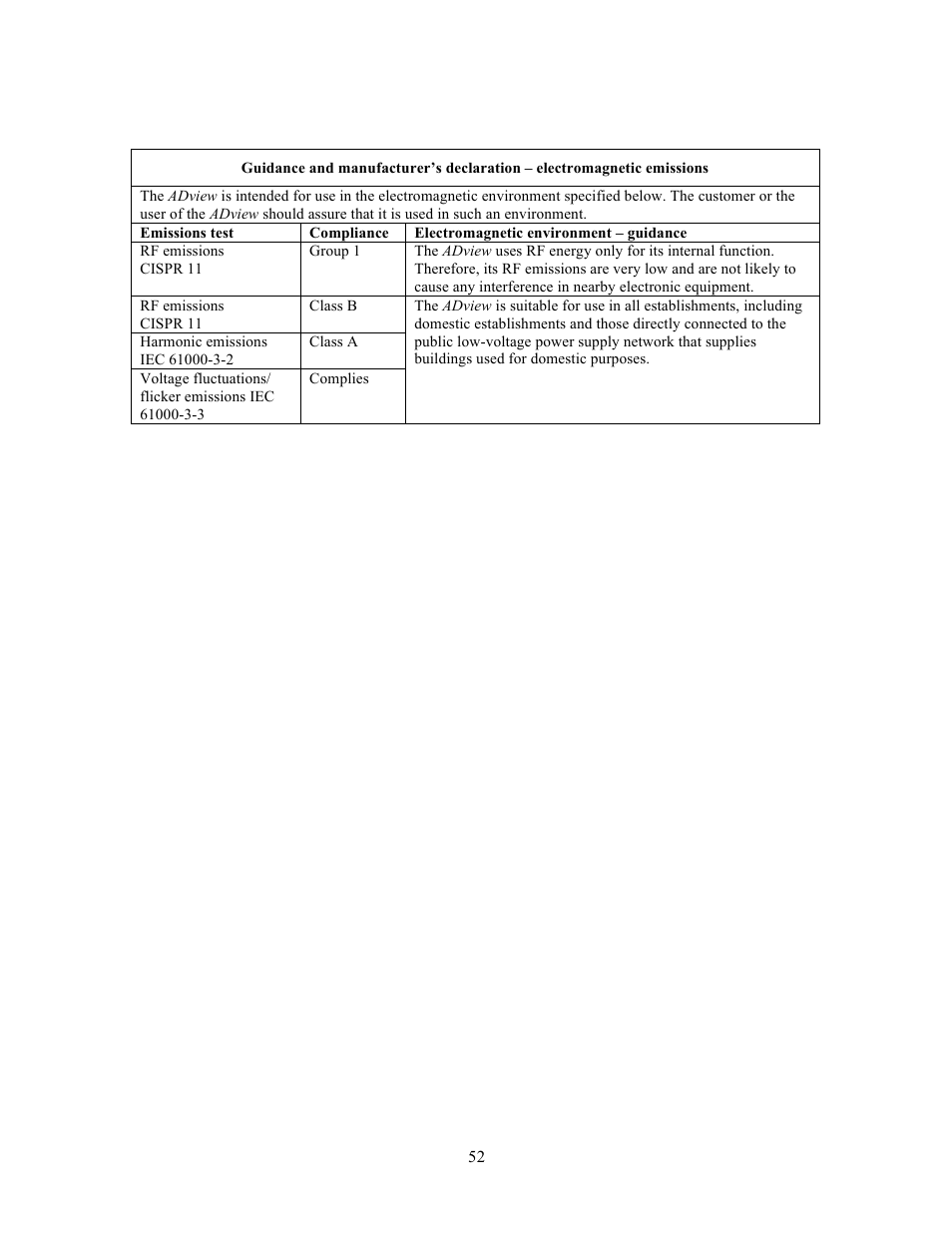 American Diagnostic Corporation (ADC) ADview Modular Diagnostic Station User Manual | Page 62 / 72