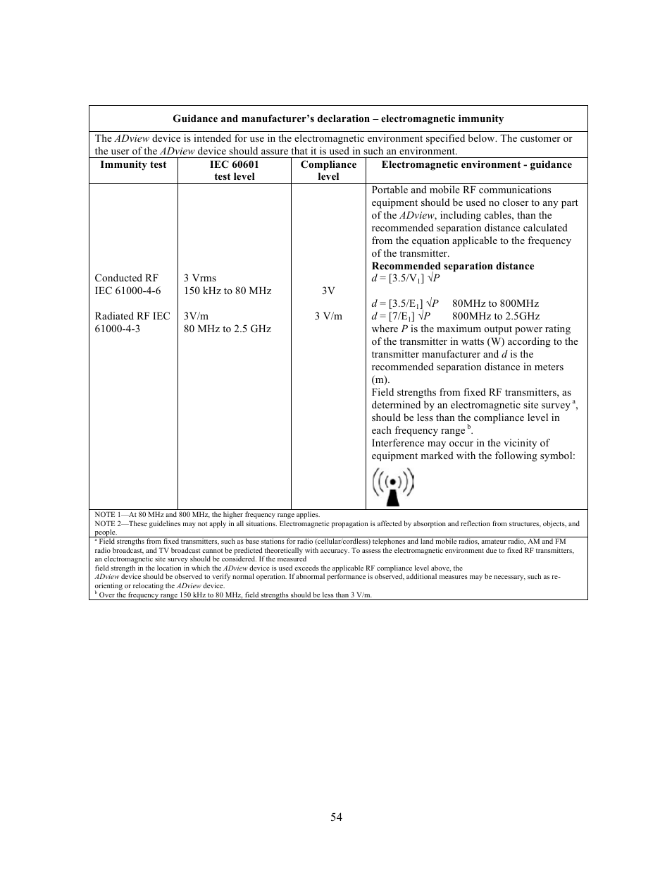 American Diagnostic Corporation (ADC) ADview Modular Diagnostic Station User Manual | Page 64 / 72