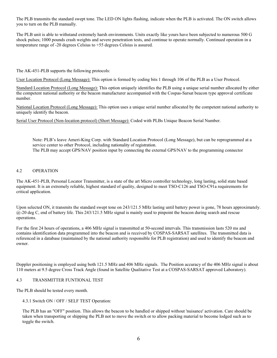 Ameri-King AK-451-P-ELT User Manual | Page 6 / 15