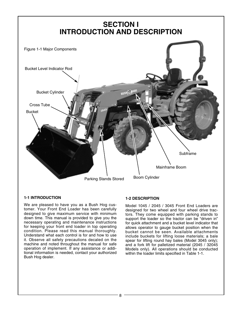 Bush Hog 3045 User Manual | Page 10 / 45