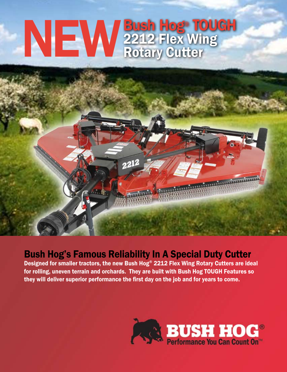 Bush Hog 2212 User Manual | 2 pages