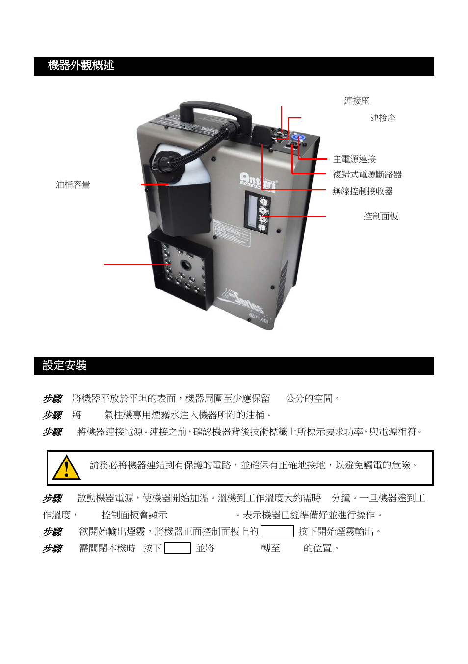 Antari Z-1520 RGB User Manual | Page 37 / 48