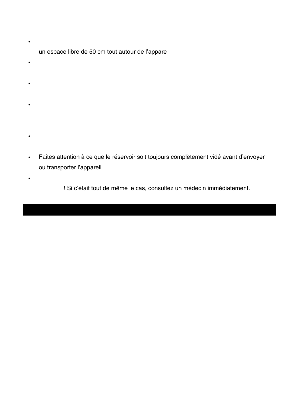 Déballage & inspection | Antari Z-350 Fazer User Manual | Page 22 / 40