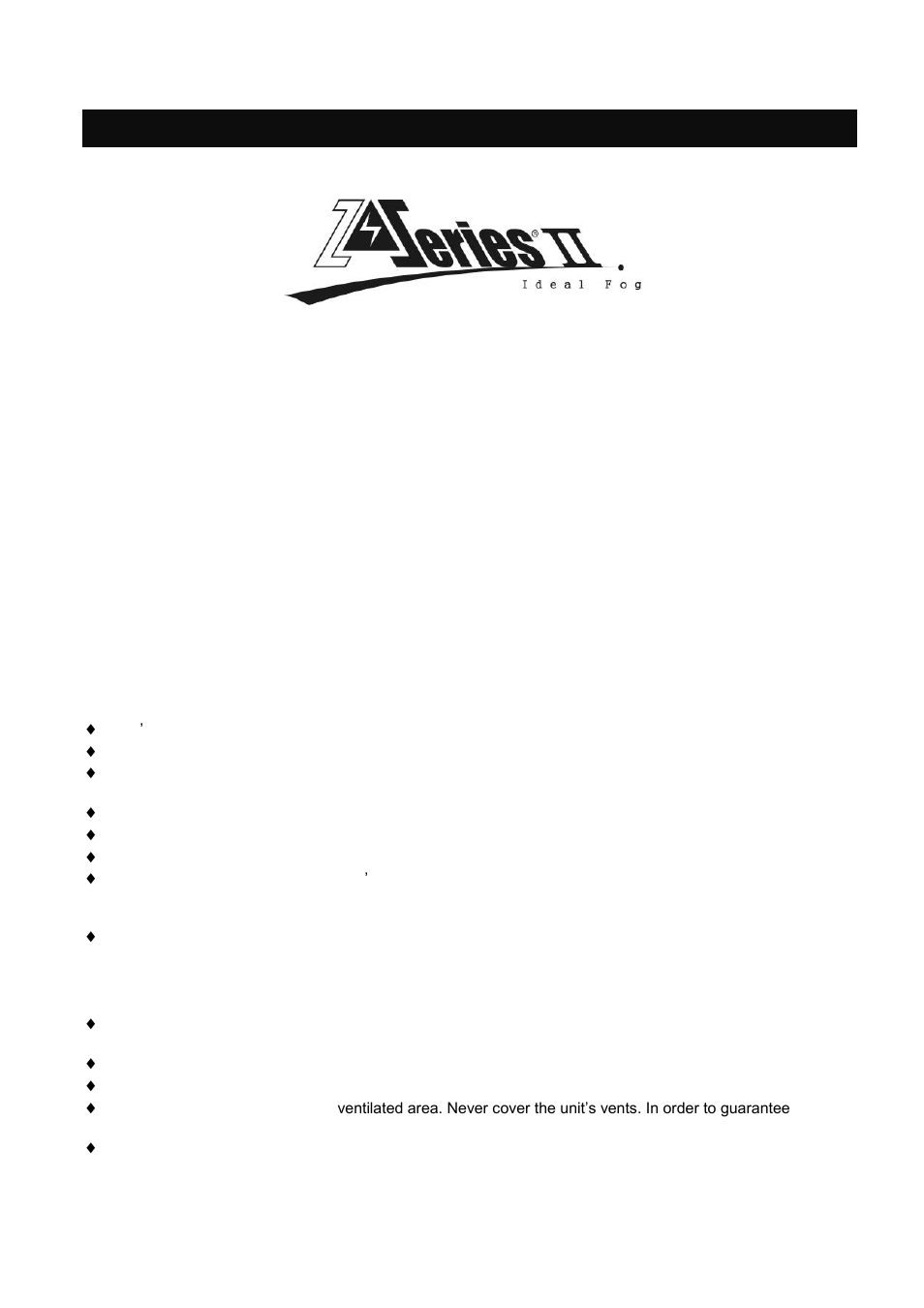 Antari Z-800II User Manual | Page 3 / 36