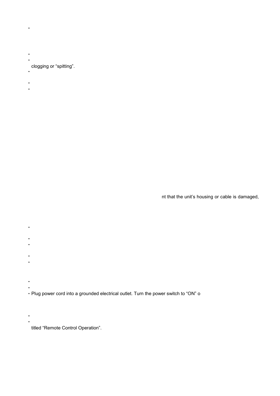 Z-1200ii operation | Antari Z-1200II User Manual | Page 4 / 48