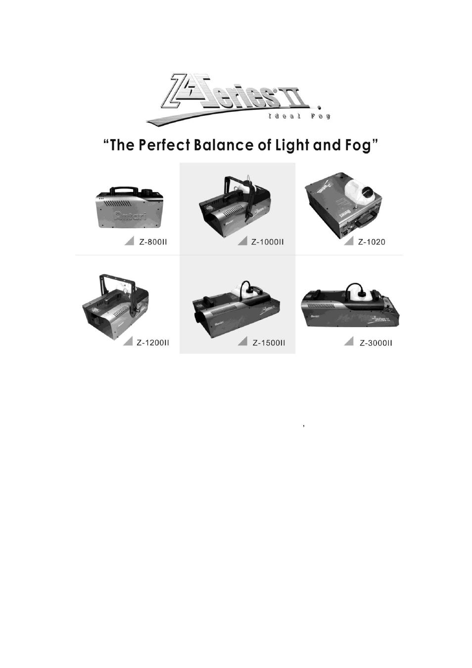 Antari Z-1200II User Manual | Page 46 / 48