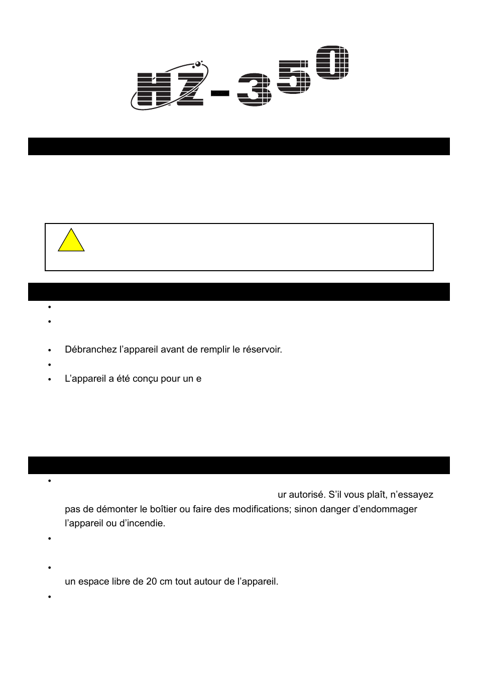 Antari hz-350 hazer | Antari HZ-350 User Manual | Page 10 / 36