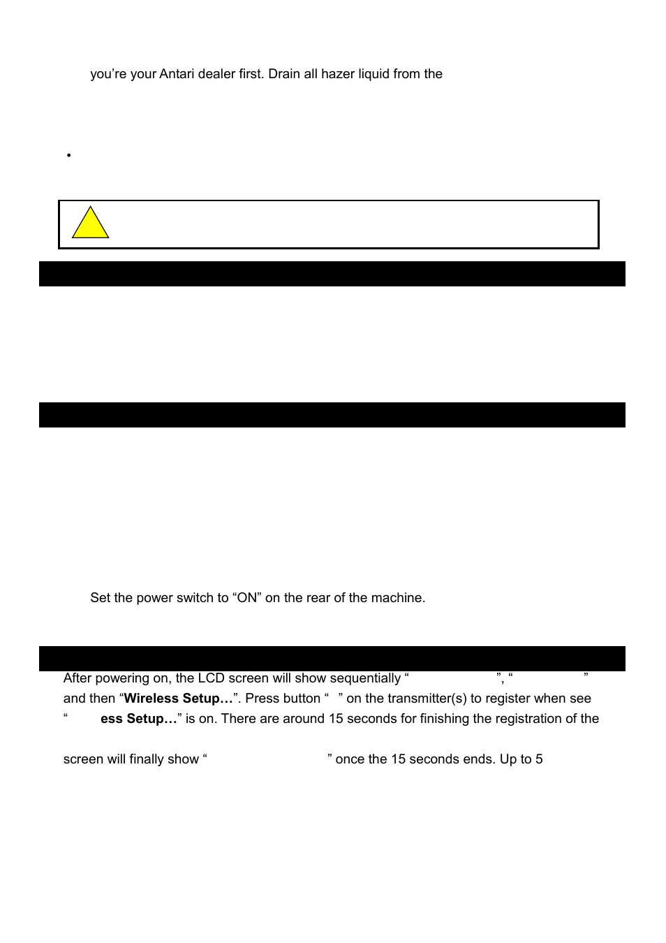 Antari HZ-350 User Manual | Page 4 / 36