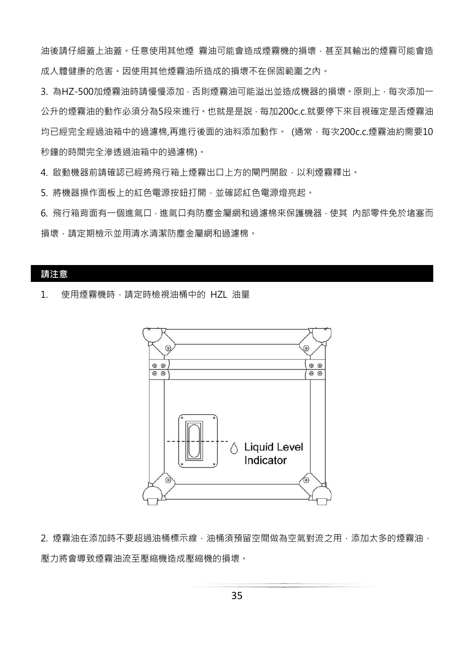 Antari HZ-500 User Manual | Page 35 / 44