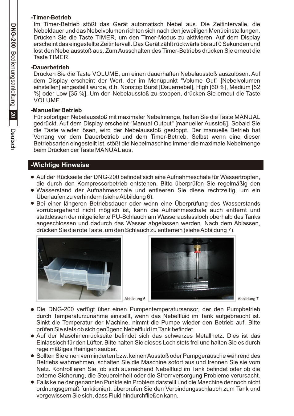 頁面 22 | Antari DNG-200 User Manual | Page 22 / 32