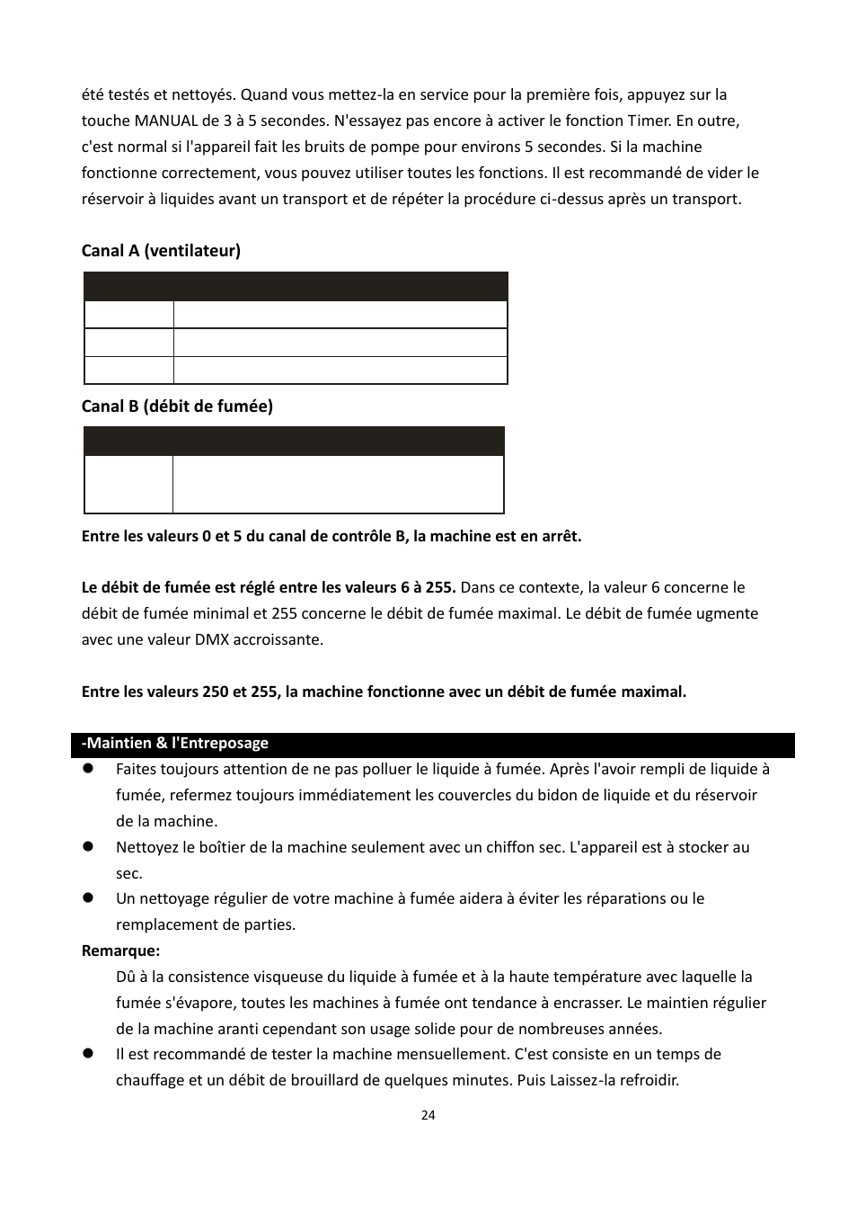 Antari X-310 PRO User Manual | Page 24 / 56