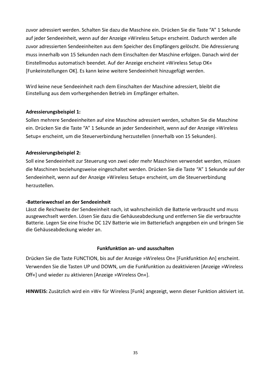 Antari X-310 PRO User Manual | Page 35 / 56