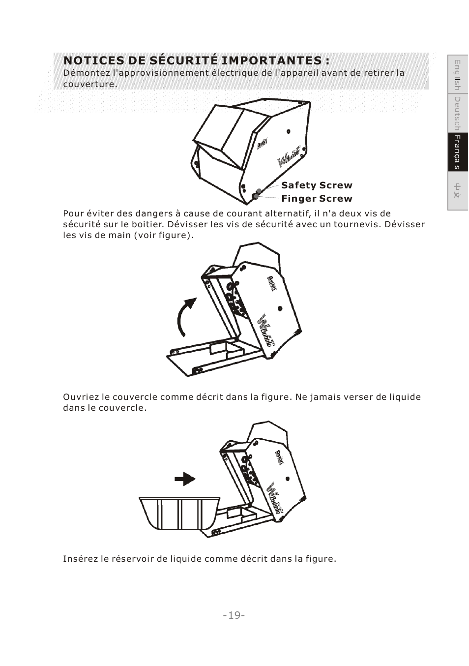 Antari W-101 User Manual | Page 21 / 32