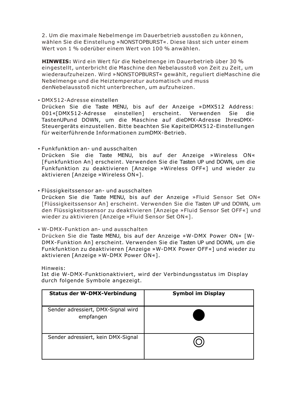 Antari W-530D User Manual | Page 19 / 44