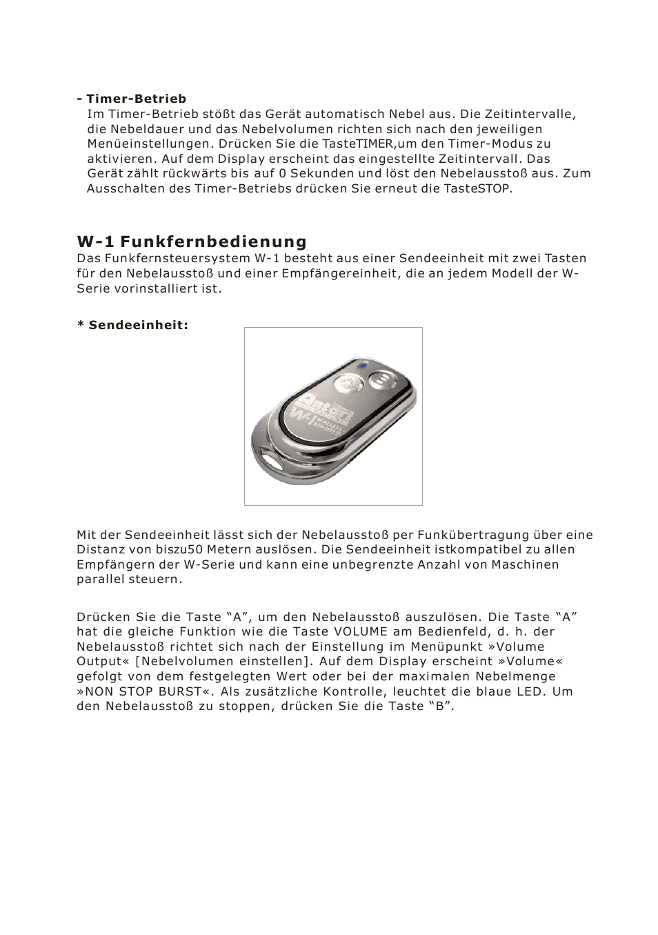 Antari W-530D User Manual | Page 21 / 44