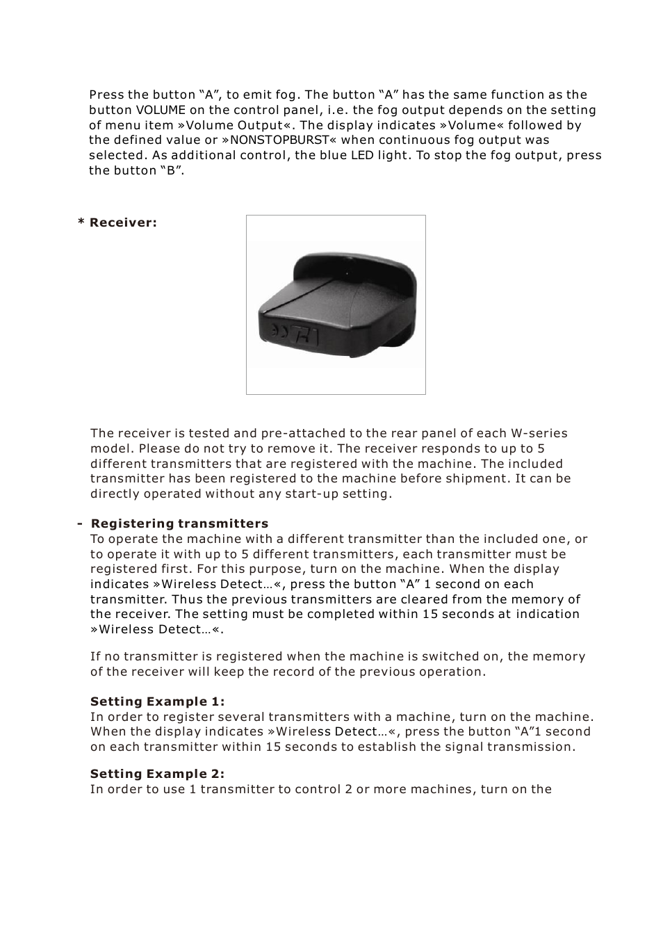 Antari W-530D User Manual | Page 9 / 44