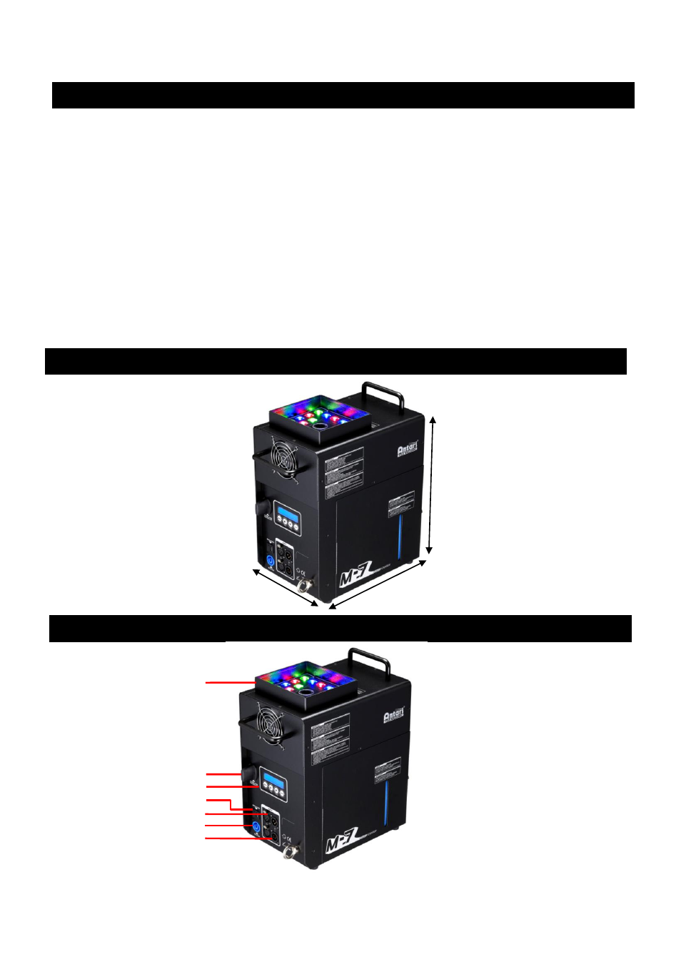 Antari M-7 User Manual | Page 3 / 12