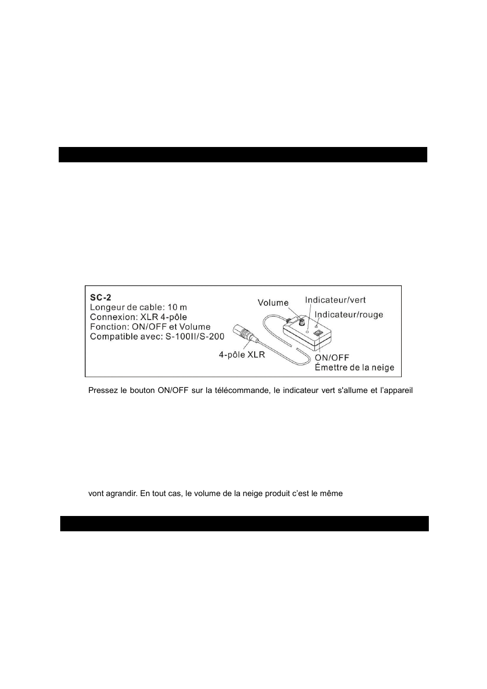 Maniement, Configuration de la connexion dmx | Antari S-100X User Manual | Page 13 / 32