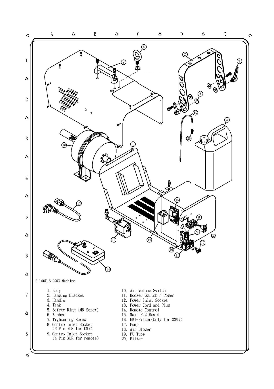 Antari S-100X User Manual | Page 2 / 32