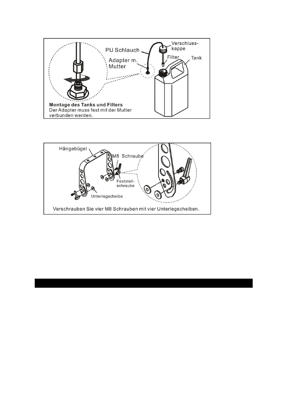 Hinweise zur installation | Antari S-100X User Manual | Page 20 / 32