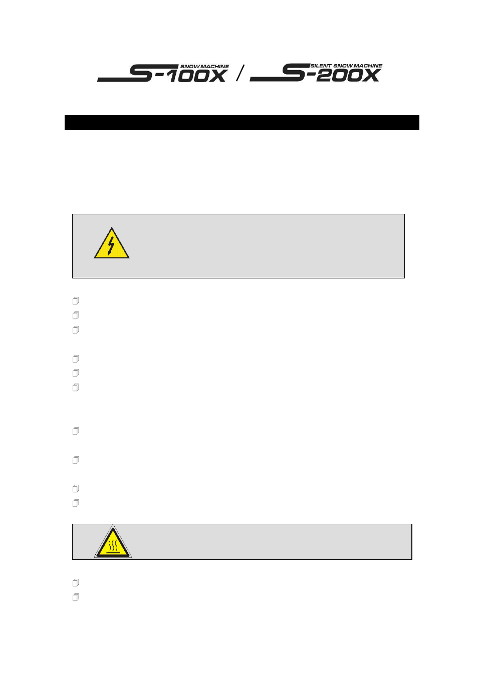 Antari S-100X User Manual | Page 3 / 32