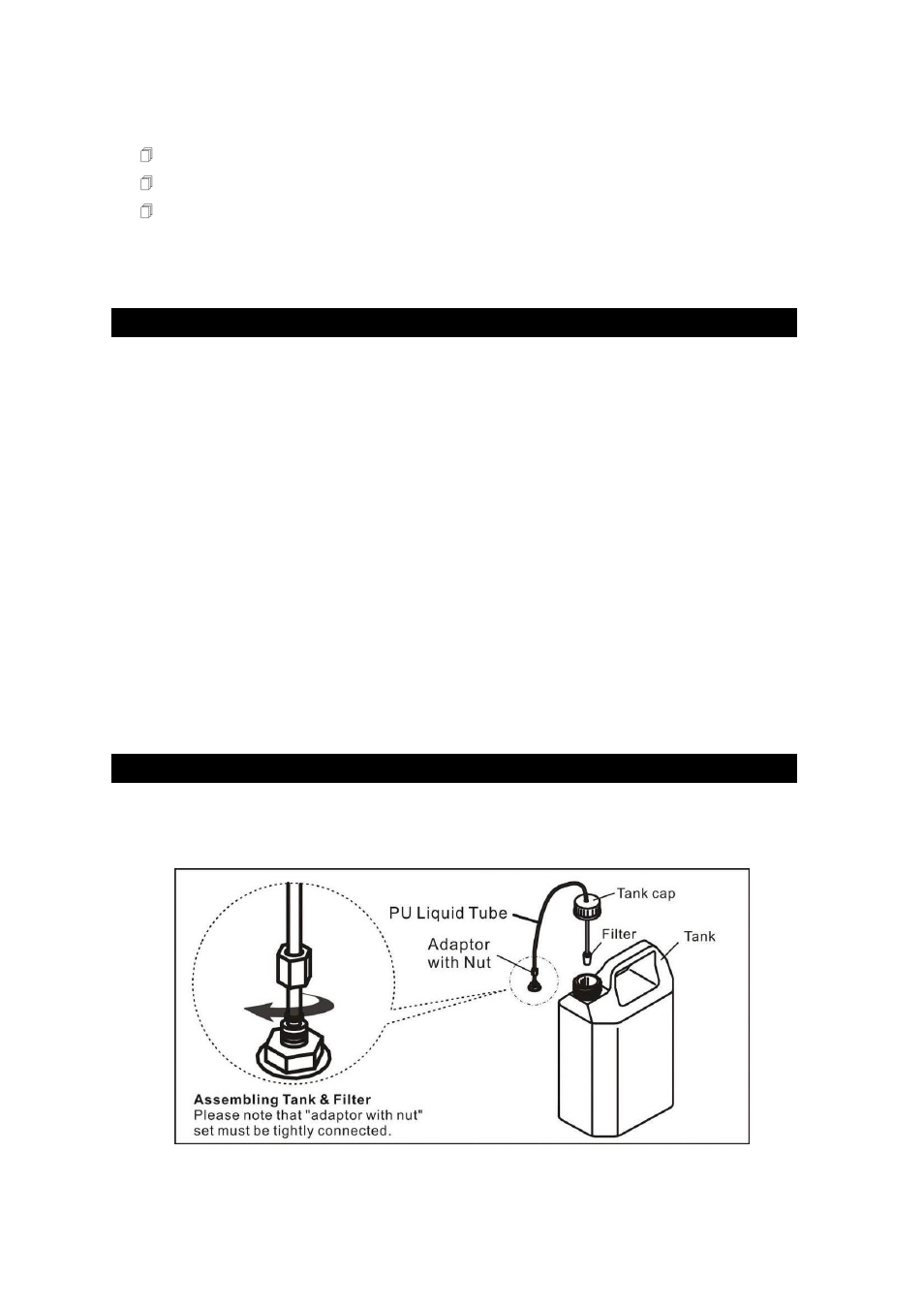 Unpacking & inspection, Setup | Antari S-100X User Manual | Page 4 / 32