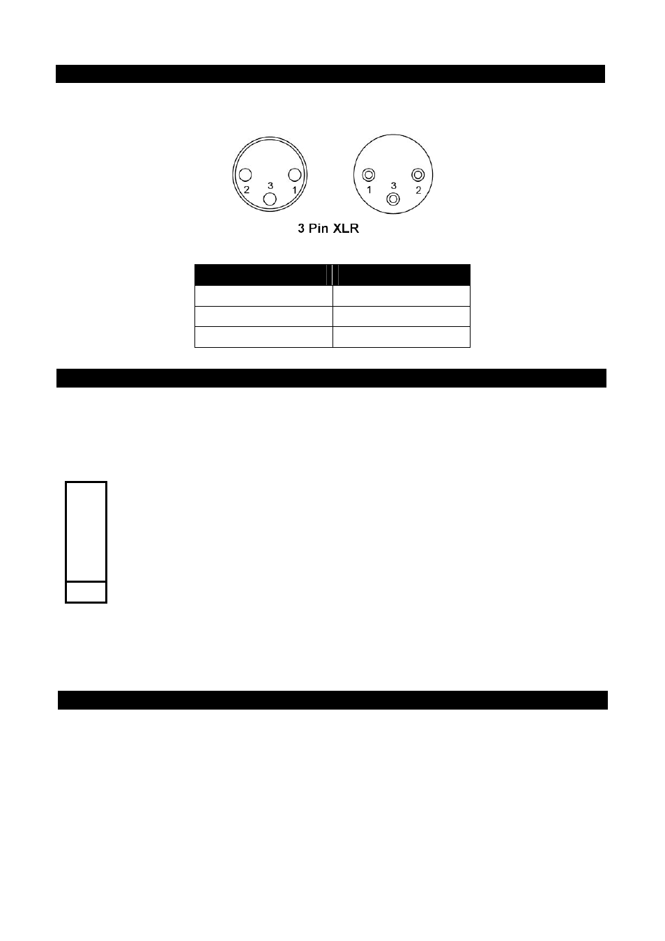Dmx connector pin assignment, Dmx control operation, Maintenance | Antari SW-250 User Manual | Page 9 / 40