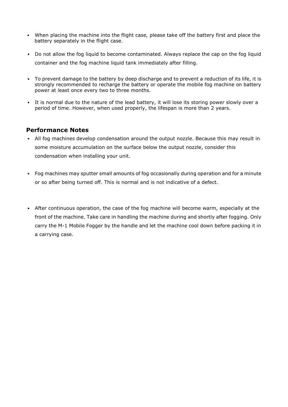 Antari M-1 User Manual | Page 7 / 28