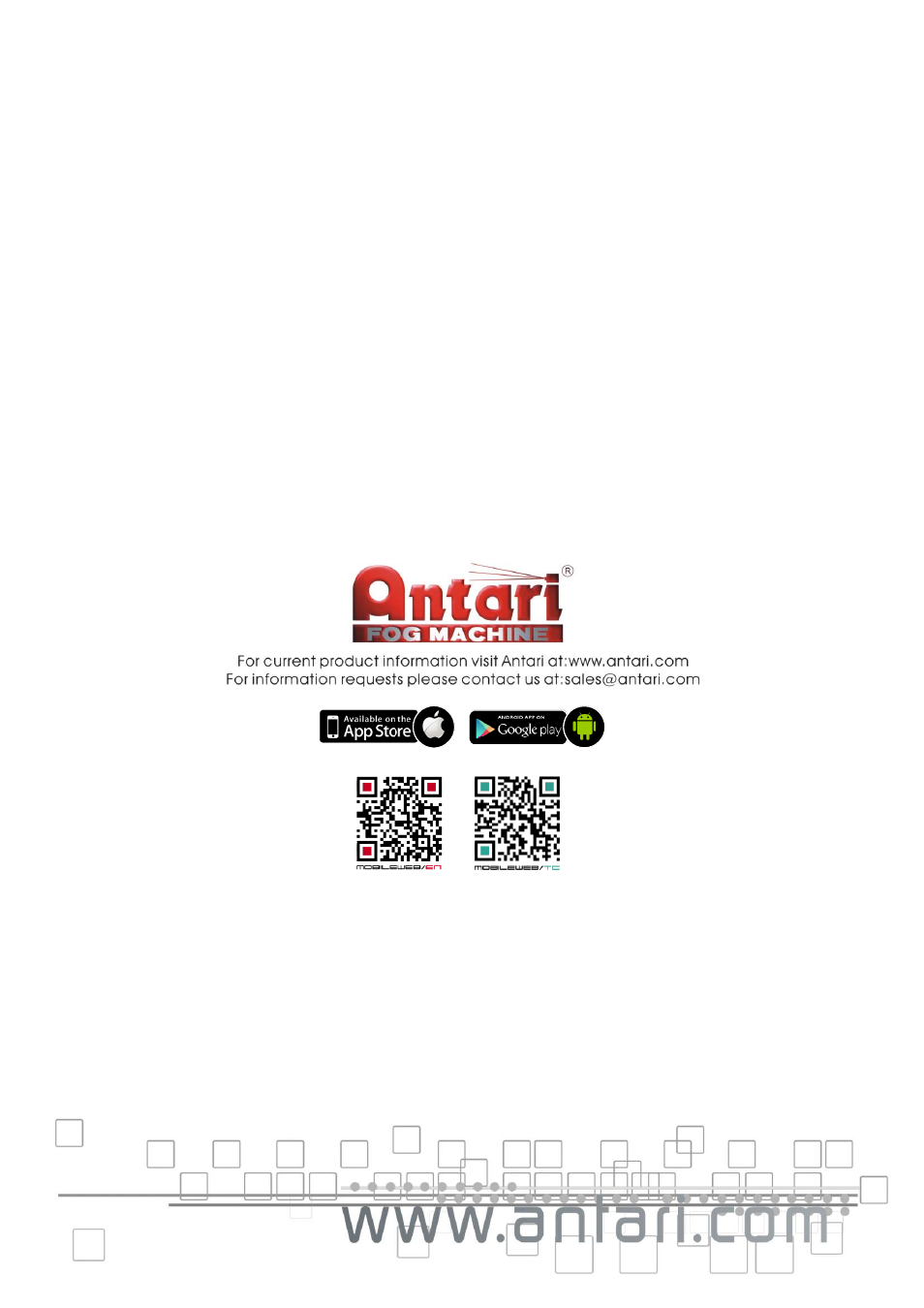 Antari WiFi800 User Manual | Page 56 / 56
