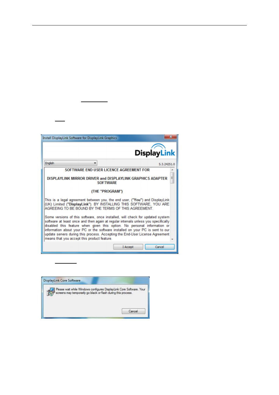 For microsoft ® windows® 7 | AOC 2436V User Manual | Page 11 / 29