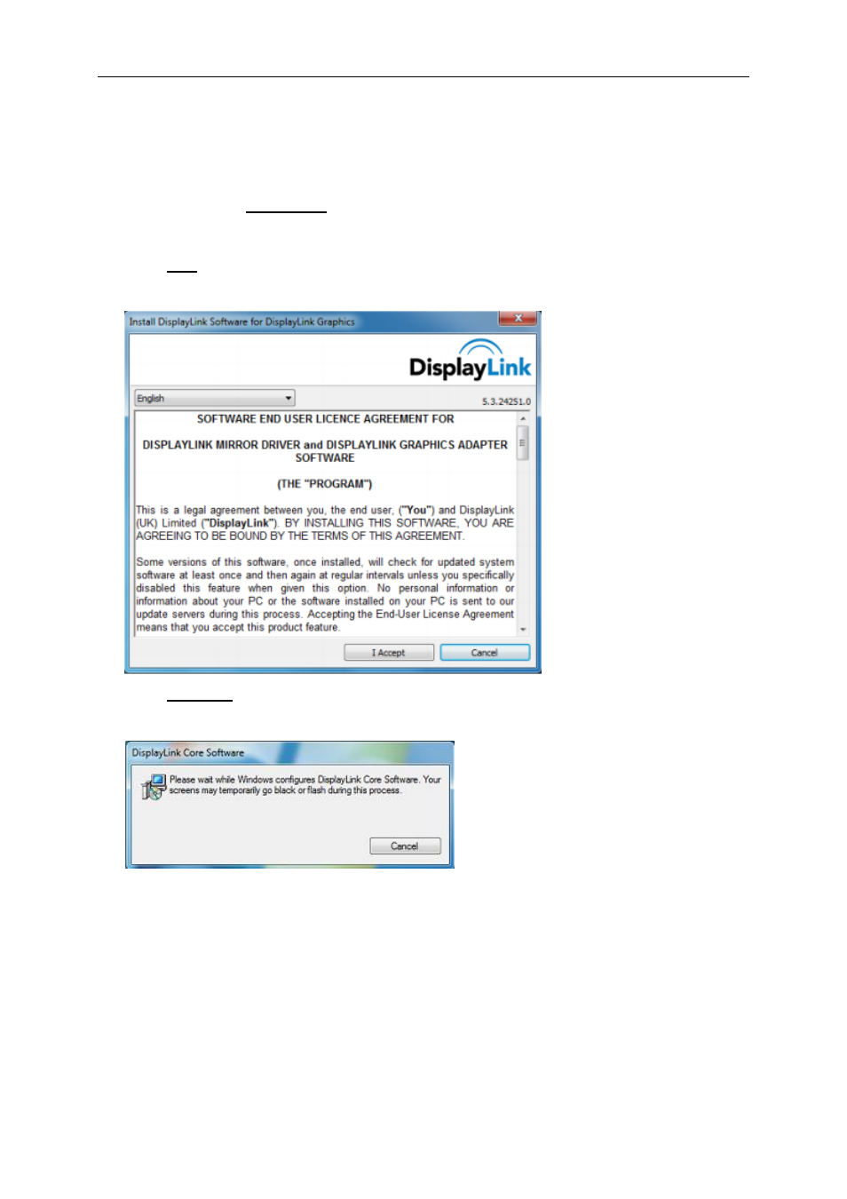 For microsoft® windows vista | AOC 2436V User Manual | Page 13 / 29