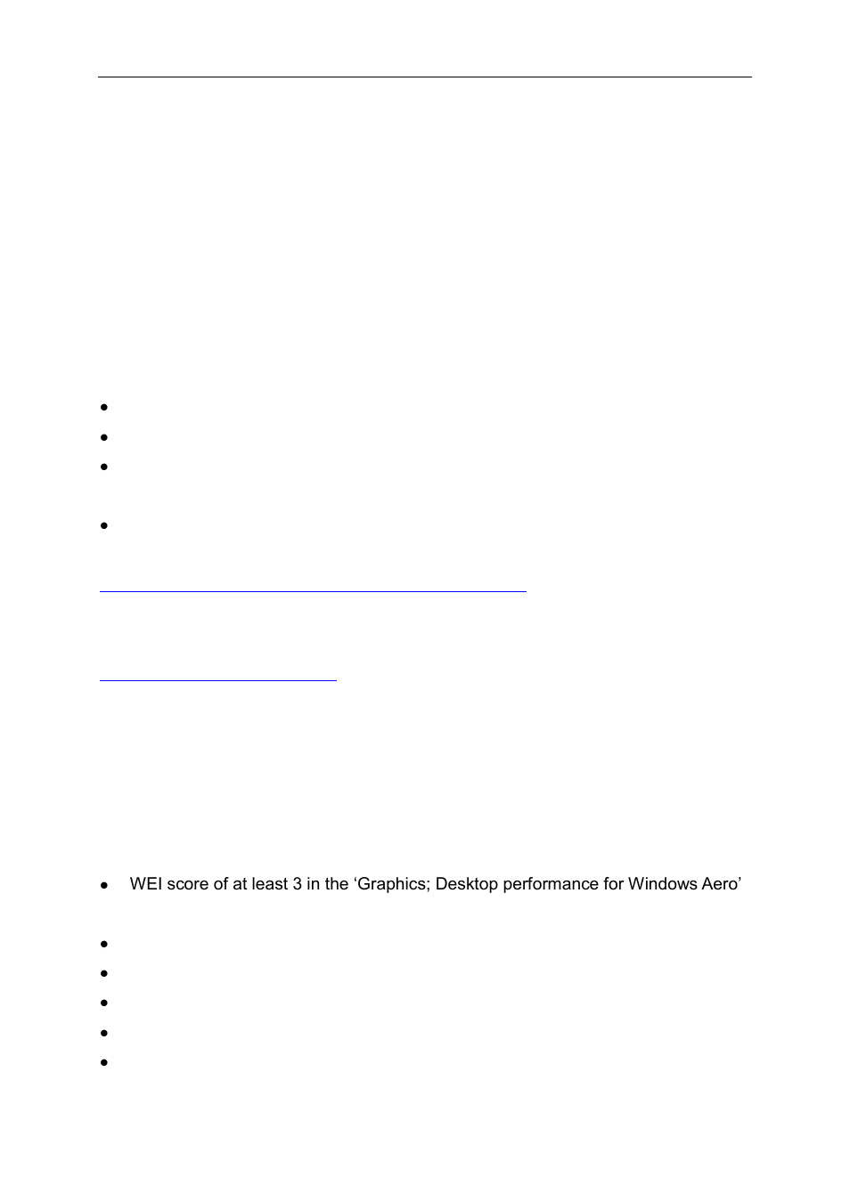 Pc requirements, Windows 7 | AOC 2436V User Manual | Page 19 / 29