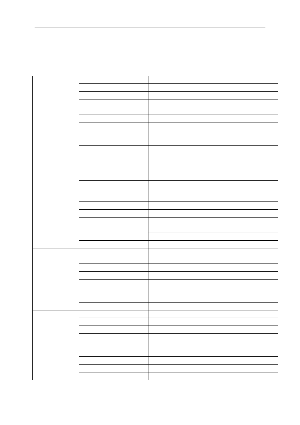 Specification, General specification | AOC 2436V User Manual | Page 23 / 29