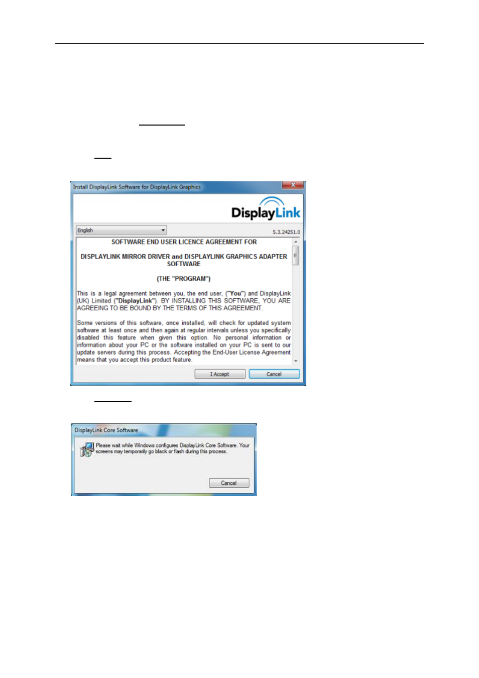 For microsoft® windows vista | AOC e1659Fwu User Manual | Page 14 / 31