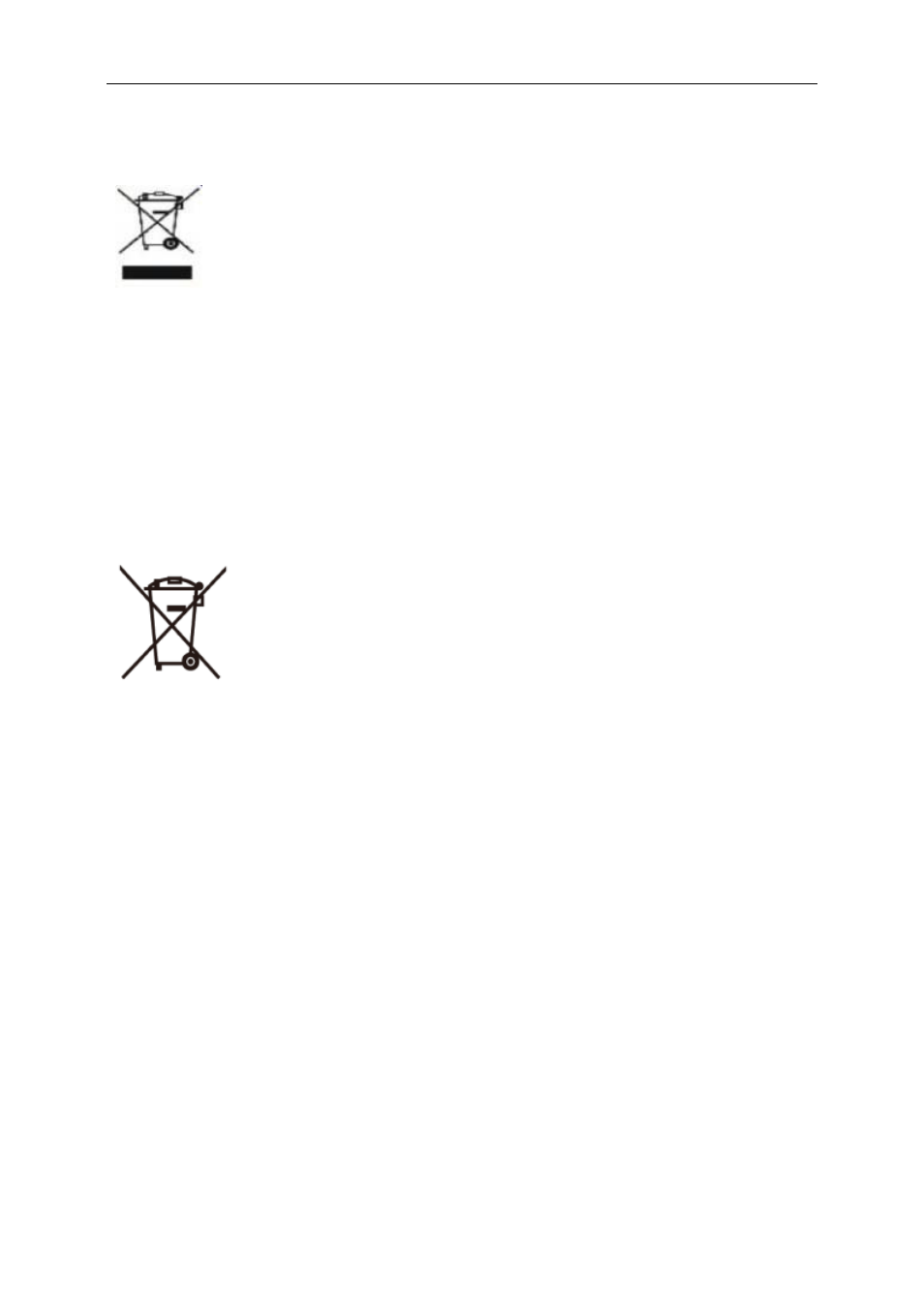 Weee declaration, Weee declaration for india | AOC e1659Fwu User Manual | Page 26 / 31