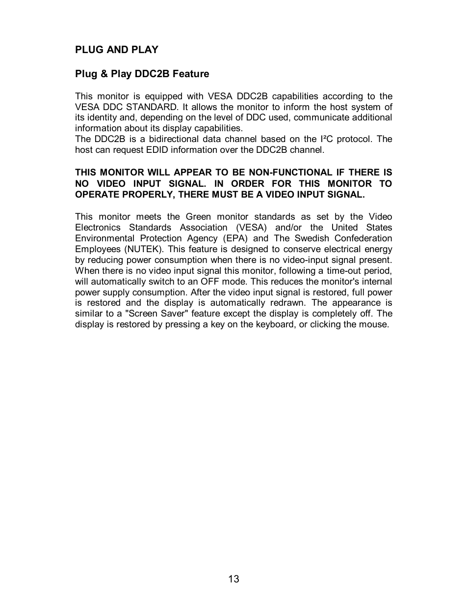 AOC 712S User Manual | Page 14 / 20
