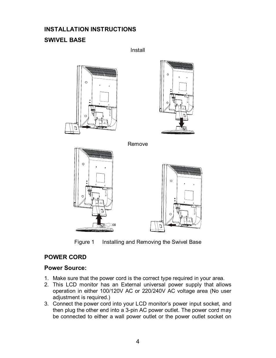 AOC 712S User Manual | Page 5 / 20