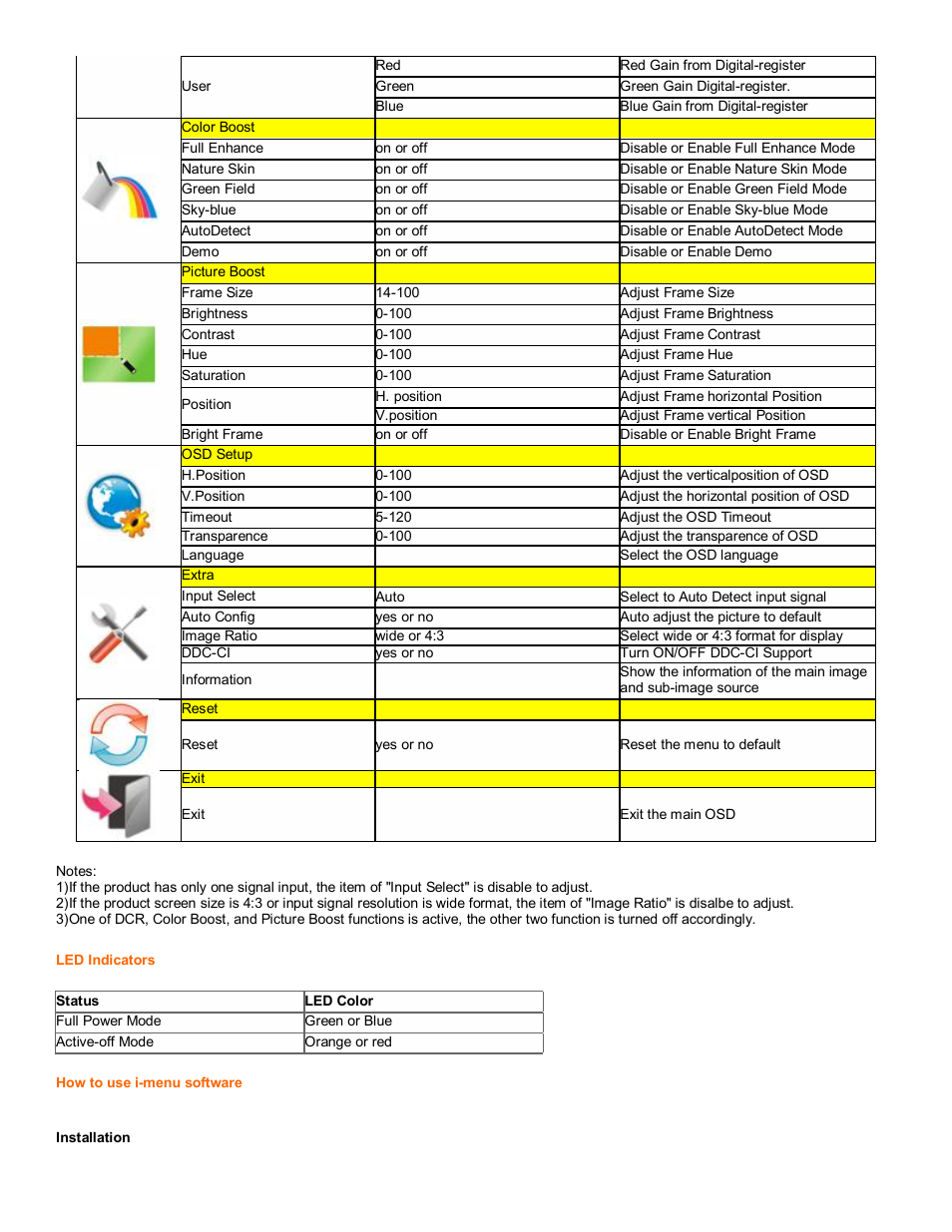 AOC 717Vwx User Manual | Page 13 / 22