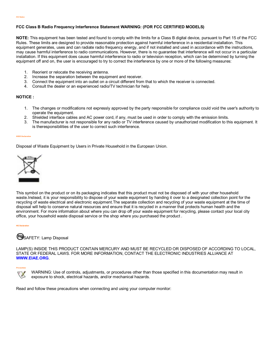 AOC 717Vwx User Manual | Page 2 / 22
