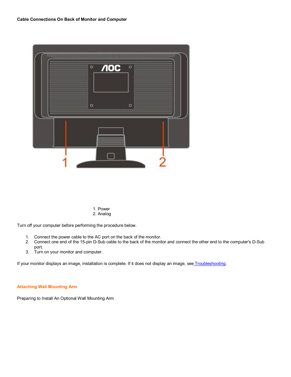 AOC 717Vwx User Manual | Page 5 / 22