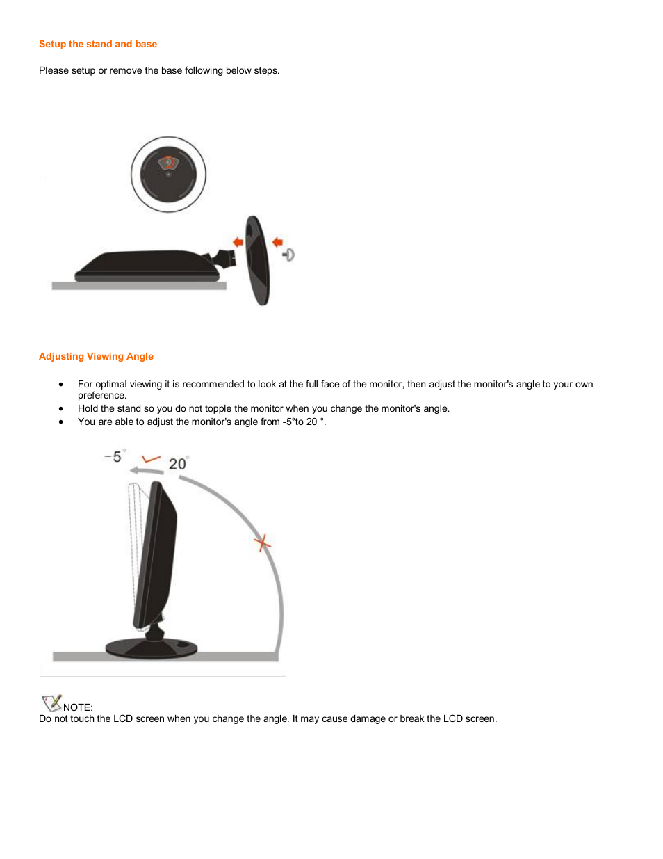 AOC 731Fw User Manual | Page 4 / 22