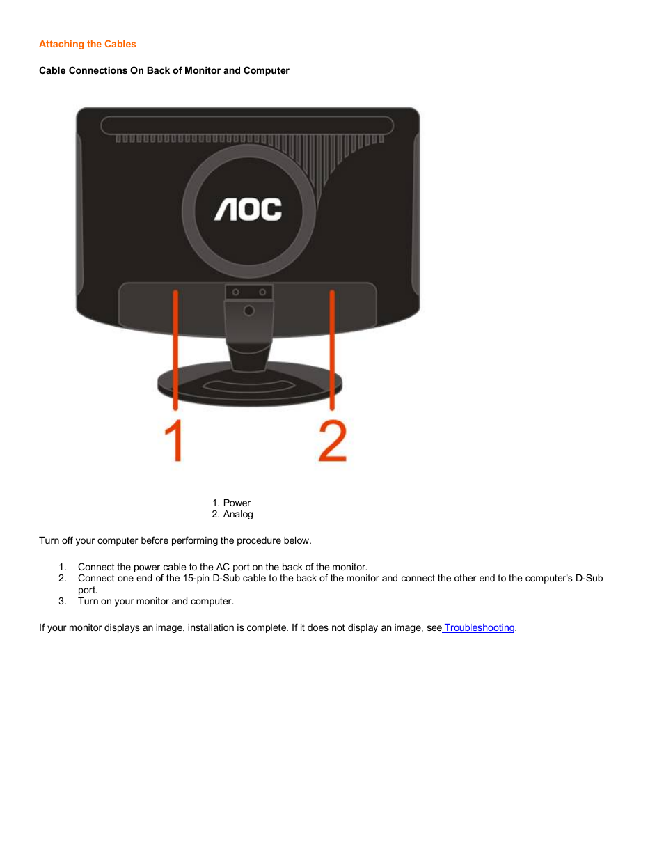 AOC 731Fw User Manual | Page 5 / 22