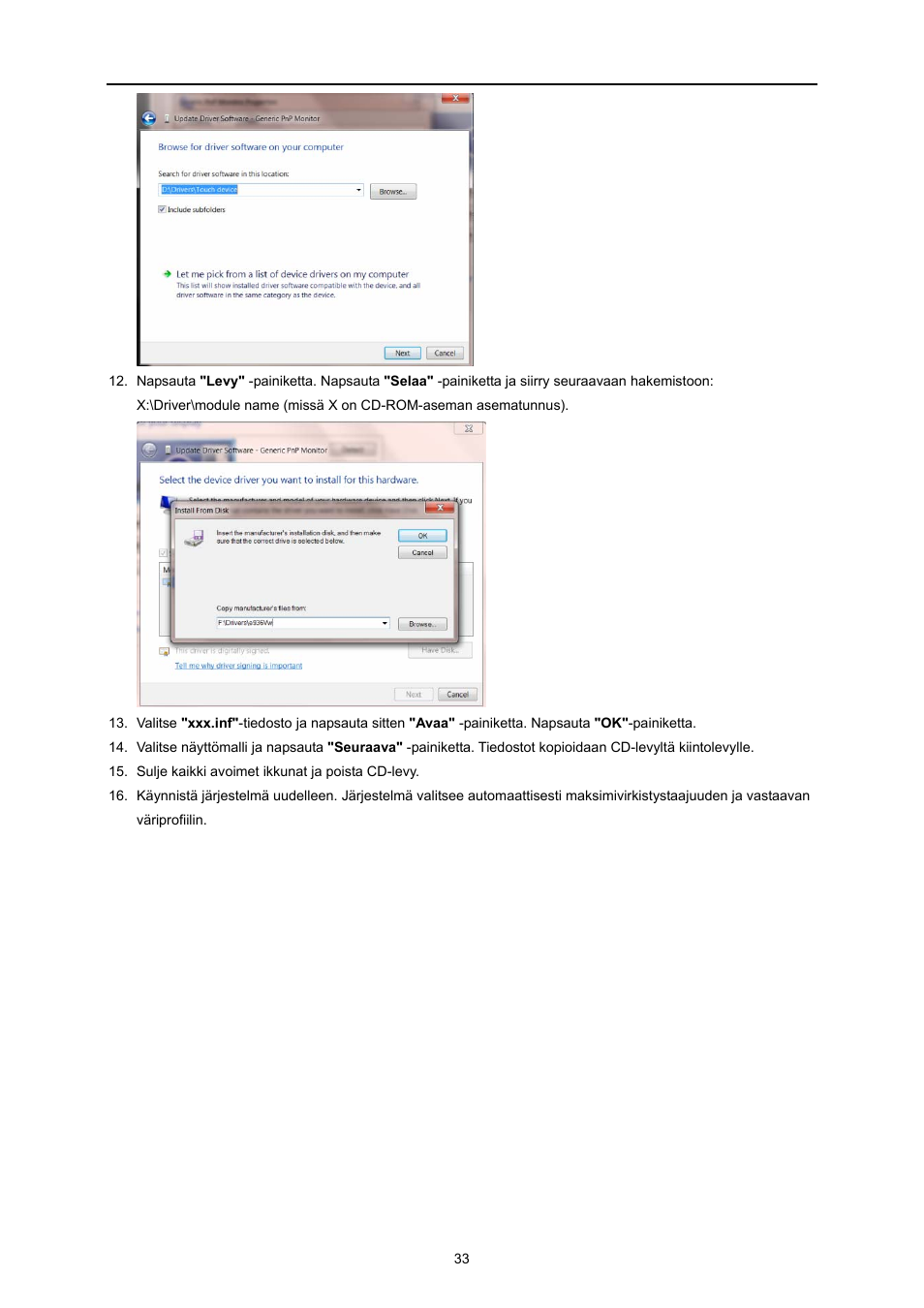 AOC E719SD User Manual | Page 33 / 60