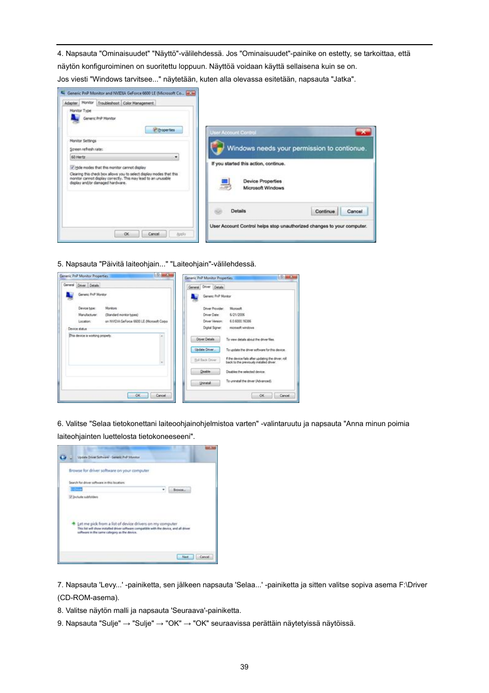 AOC E719SD User Manual | Page 39 / 60