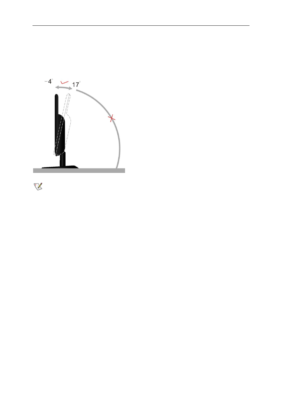 Adjusting viewing angle | AOC e950Sw User Manual | Page 11 / 61