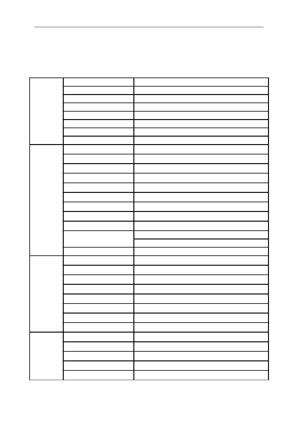 Specification, General specification | AOC e950Sw User Manual | Page 51 / 61