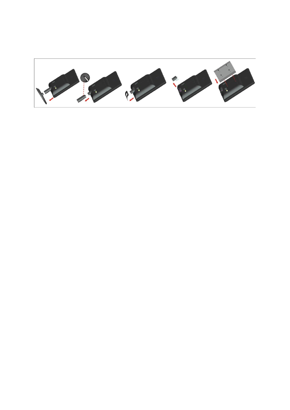 Wall mounting | AOC e950Swn User Manual | Page 13 / 61