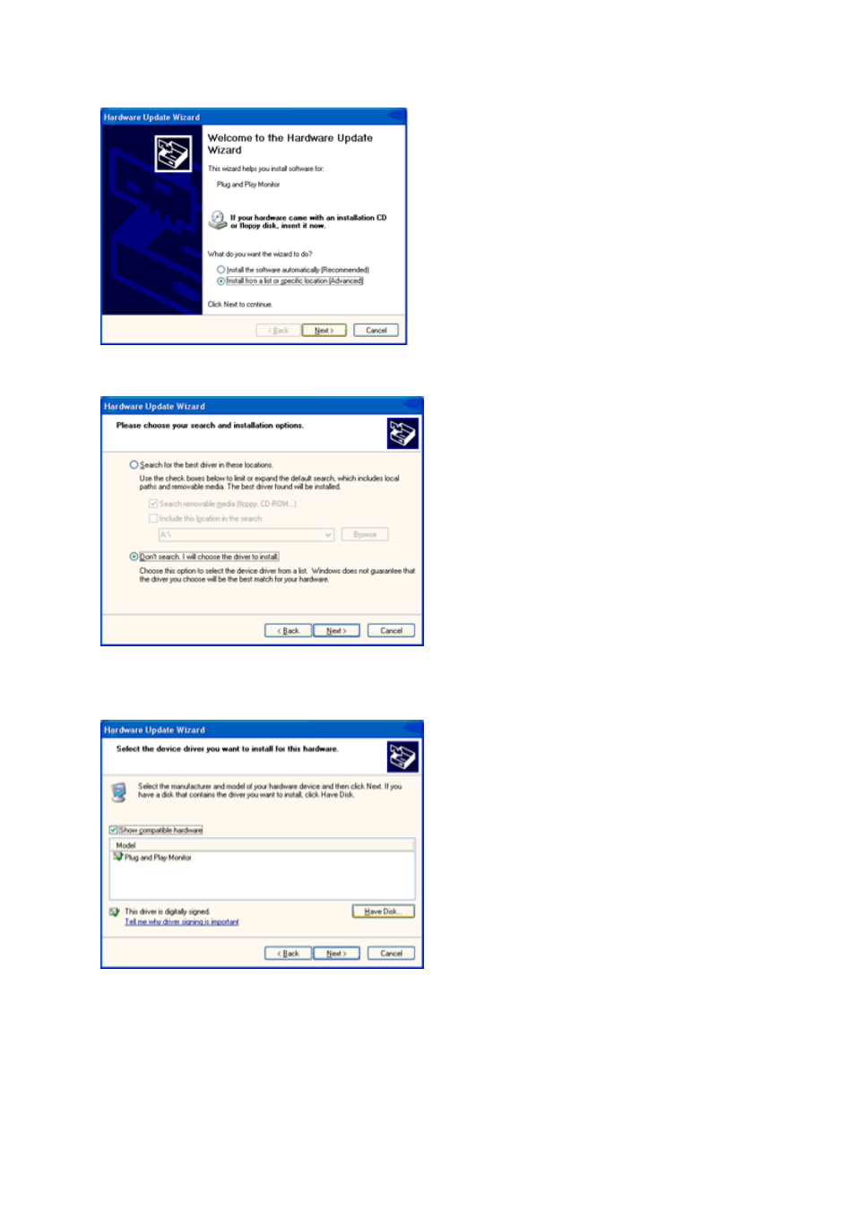 AOC e950Swn User Manual | Page 44 / 61